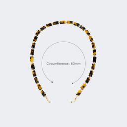 Vintage Lump Tortoise Eyeglasses Chains3