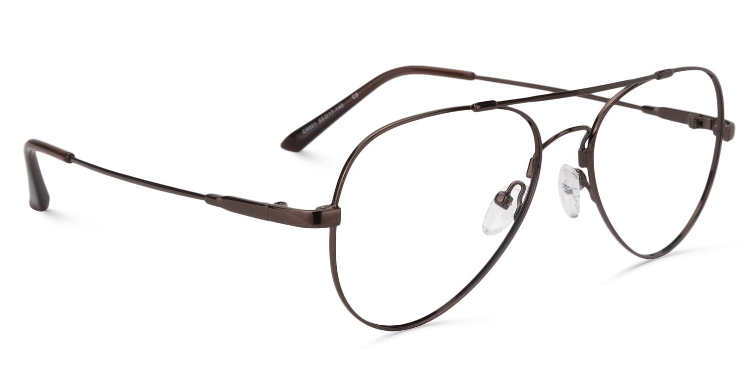 Aviator Coffee Glasses | Zeelool Glasses2