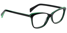 Sidney Cateye Black Glasses3