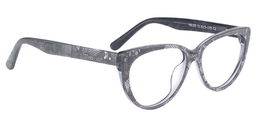 Mildred Cat Eye Gray Eyeglasses3