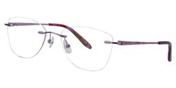 Stella Rimless Titanium Glasses4