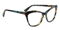 Alicia Cateye Brown-Blue Glasses3