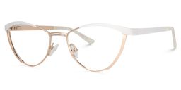 Sydney Cat Eye Gold Glasses3