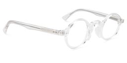 Cedric Round Clear Glasses3