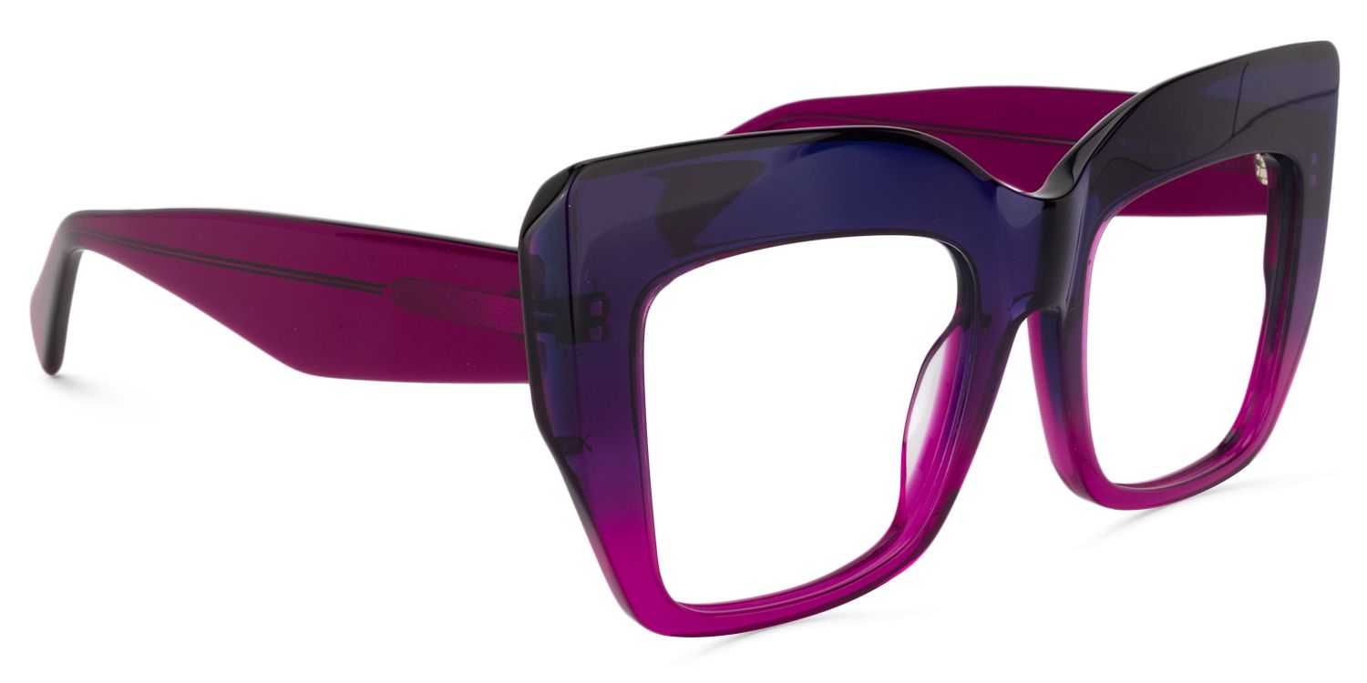 Cat Eye Purple Glasses | Zeelool Glasses2