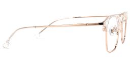 Mestey Sqaure Rose-Gold Glasses2