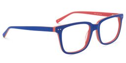 Chevalier Rectangle Blue Glasses2