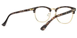 Lasha Browline Gold Glasses3
