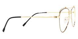 Terica Aviator Black-Gold Glasses2