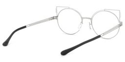 Liliana Cateye Silver Glasses4