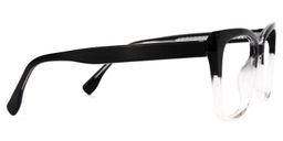 Baskin Square Black-Clear Glasses2