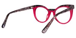 Lismary Cateye Pink Glasses3