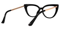 Mendoza Cateye Black Glasses3