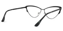 Darleen Cat Eye White Glasses4