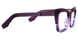 Armelin Cateye Purple Glasses2