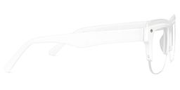 Cormier Square White Glasses2