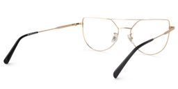 Florrie Aviator Gold Glasses4