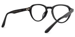 Dobbs Round Black Glasses4