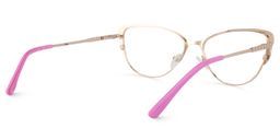 Donald Cat Eye Pink Glasses4