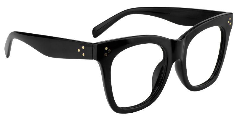 Rectangle Black Glasses | Zeelool Eyewear2