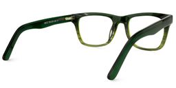 Dwight Square Dark Green Glasses4
