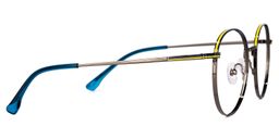 Marilia Round Blue Glasses2