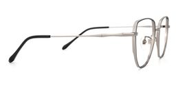 Owens Geometric Black-Silver Glasses2