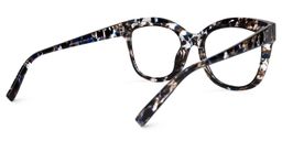 Karode Square Blue-Floral Glasses3