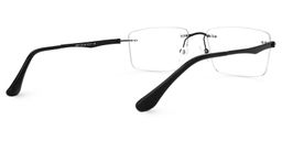 Hairston Square Black Glasses3