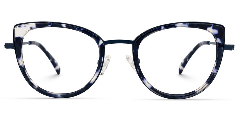 Taisha Cateye Blue-Tortoise Glasses