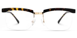French Browline Tortoise Glasses0