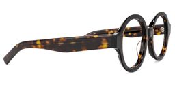 Chavis Round Tortoise Glasses3