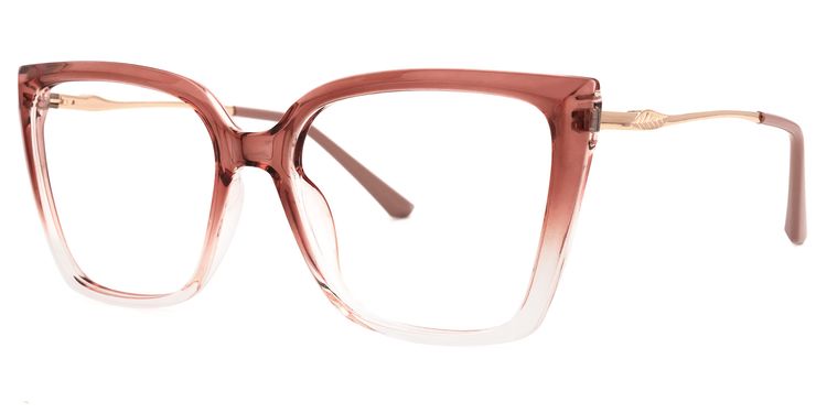 Tanisha Square Pink Glasses