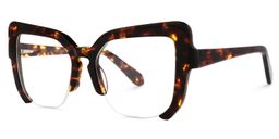 Valencia Cateye Tortoise Glasses1