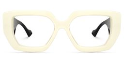 Claphan Geometric Milky Glasses0