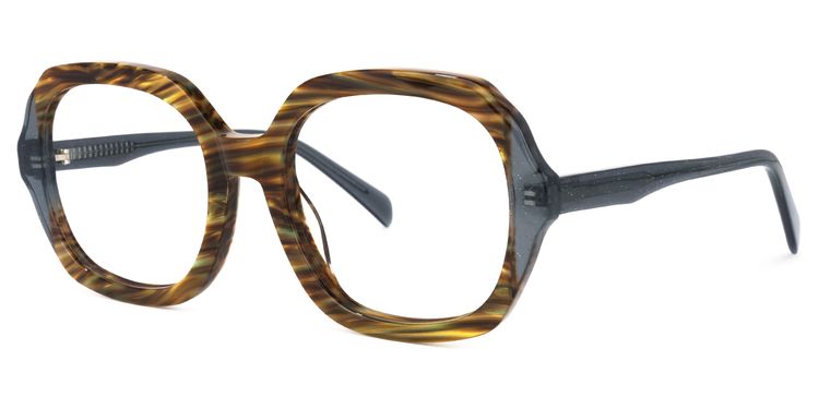 Raquell Square Brown Glasses