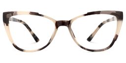 Rowe Cateye Light-Tortoise Glasses0