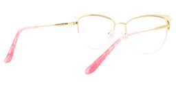 Pendy Browline Pink Glasses3