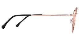 Dunham Geometric Rose-Gold Glasses3