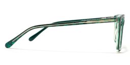 Edison Rectangle Dark-Green Glasses3