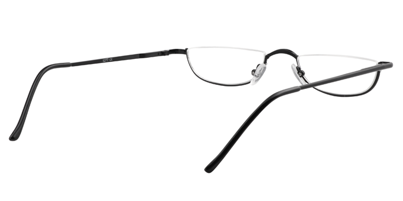 Oval Black Reading Glasses | Zeelool Reading Glasses5
