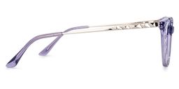 Ezekiel Cateye Purple Glasses3