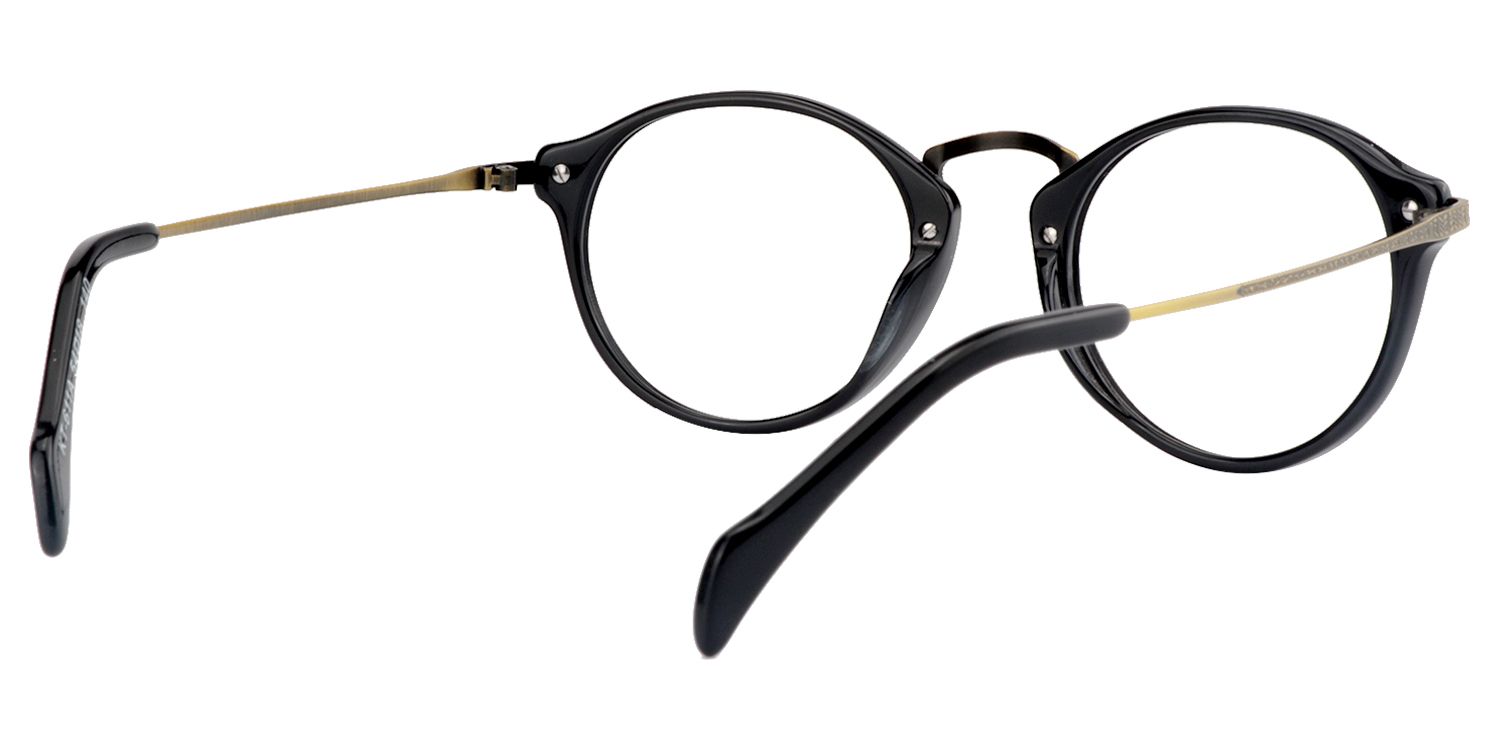 Round Black Glasses | Zeelool Glasses5