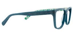 Arlen Rectangle Cyan Glasses5