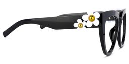 Miguel Cateye Black Glasses3