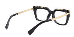 Oakes Rectangle Black Glasses5