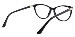Imogene Oval Black Glasses5