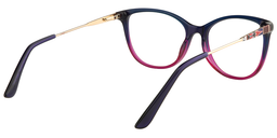 Aggy Cateye Purple Glasses5