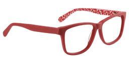 Arlen Rectangle Red Glasses3