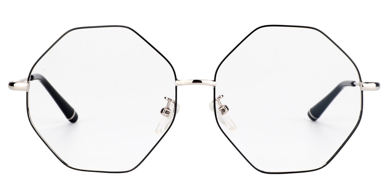 Petaloid Silver Glasses | Zeelool Glasses0